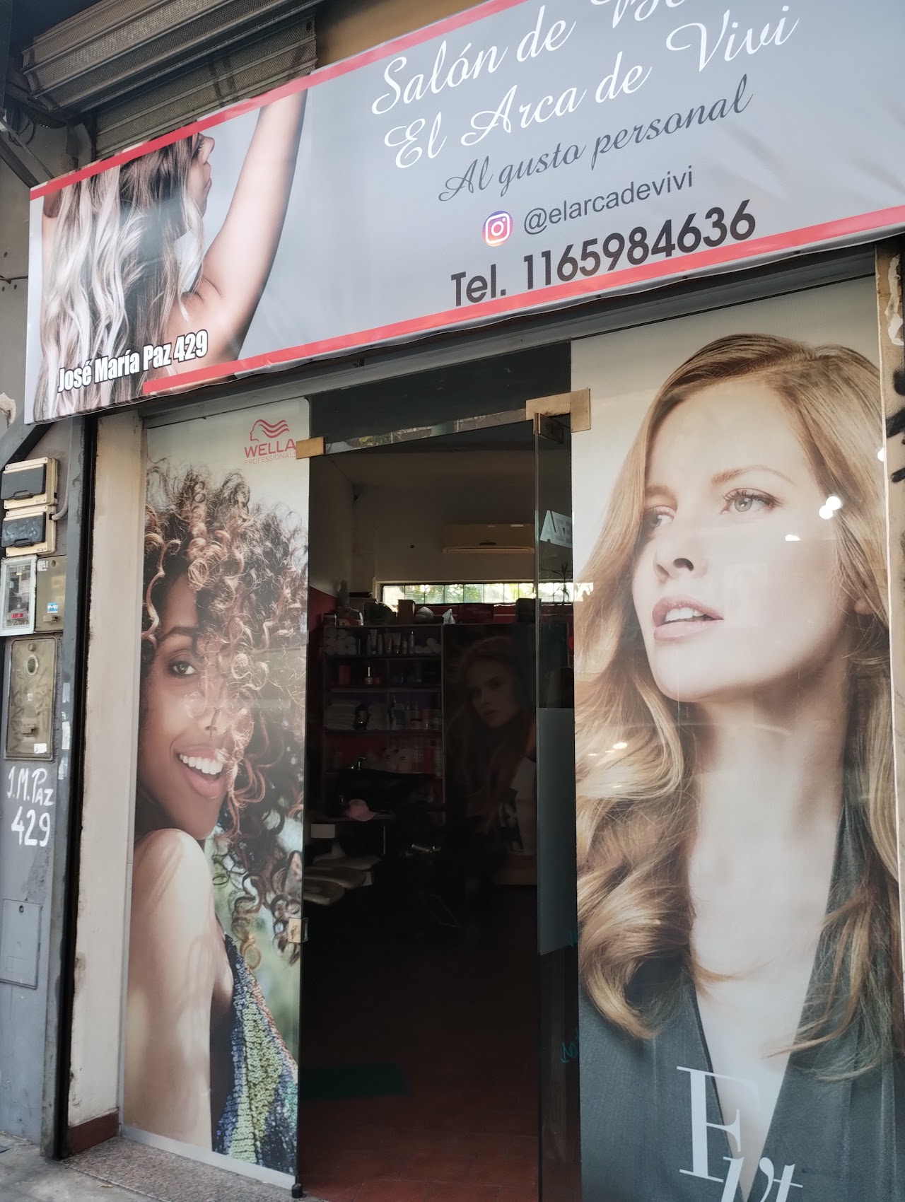 Fachada del Salón de Belleza El Arca de Vivi en Ituzaingó